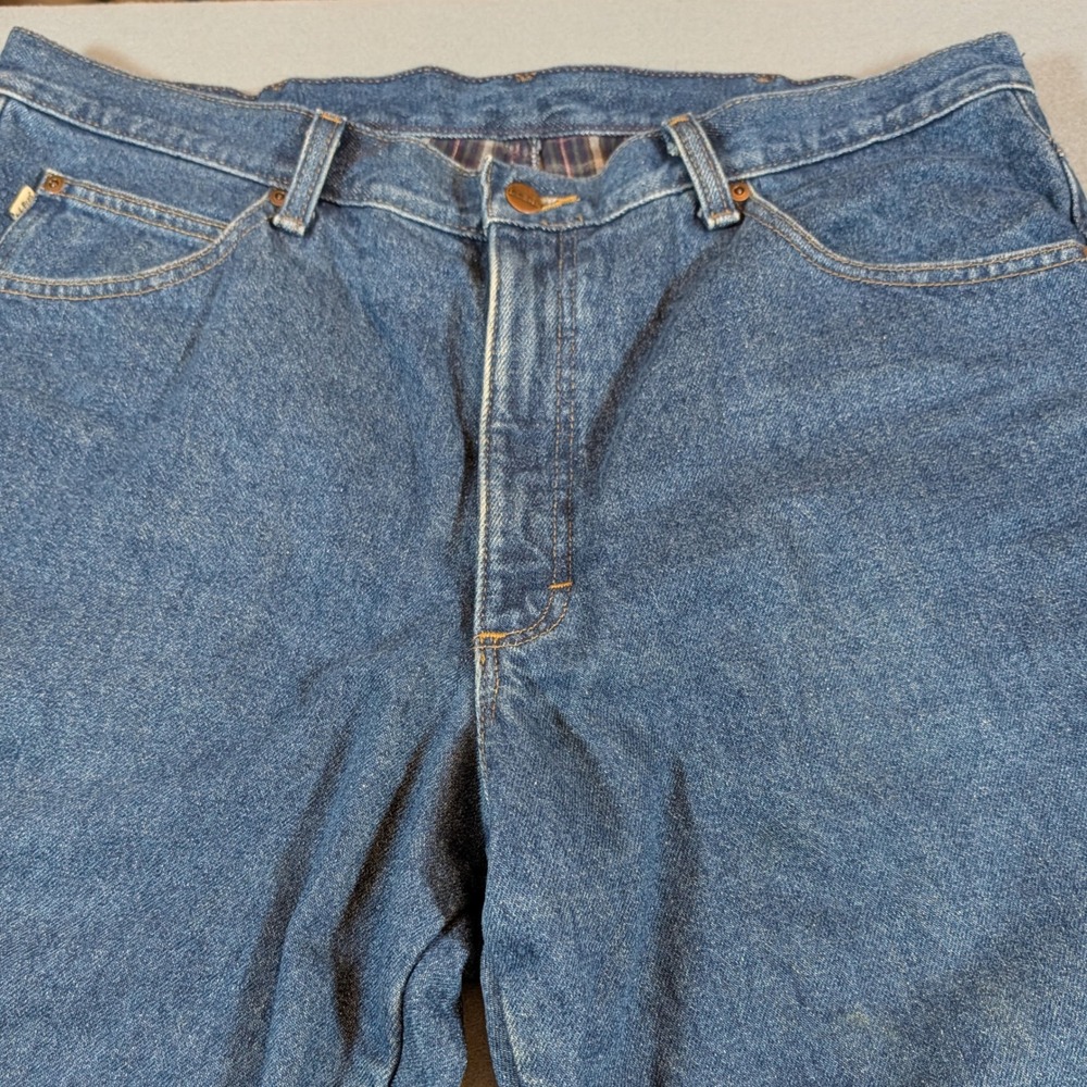 L.L. Bean‎ Double L Classic Fit Jeans Mens 38x30 Flannel Lined